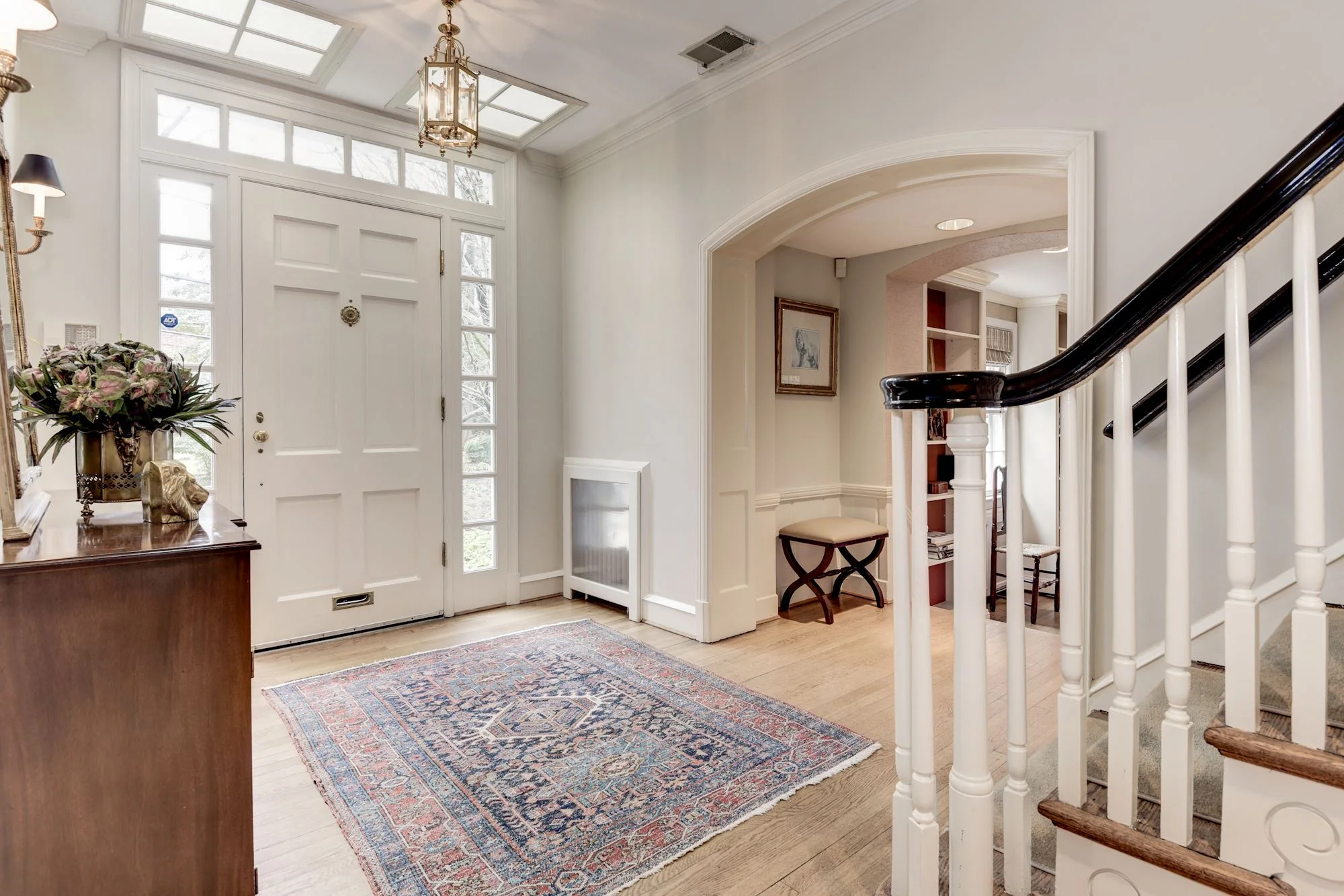 Bright, Cheerful Foyer