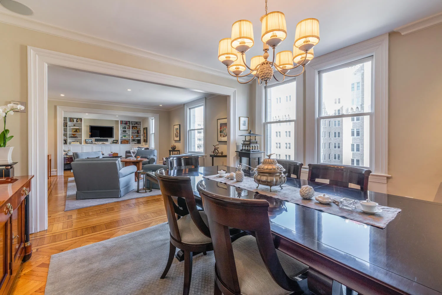 Formal Dining Room with sound system