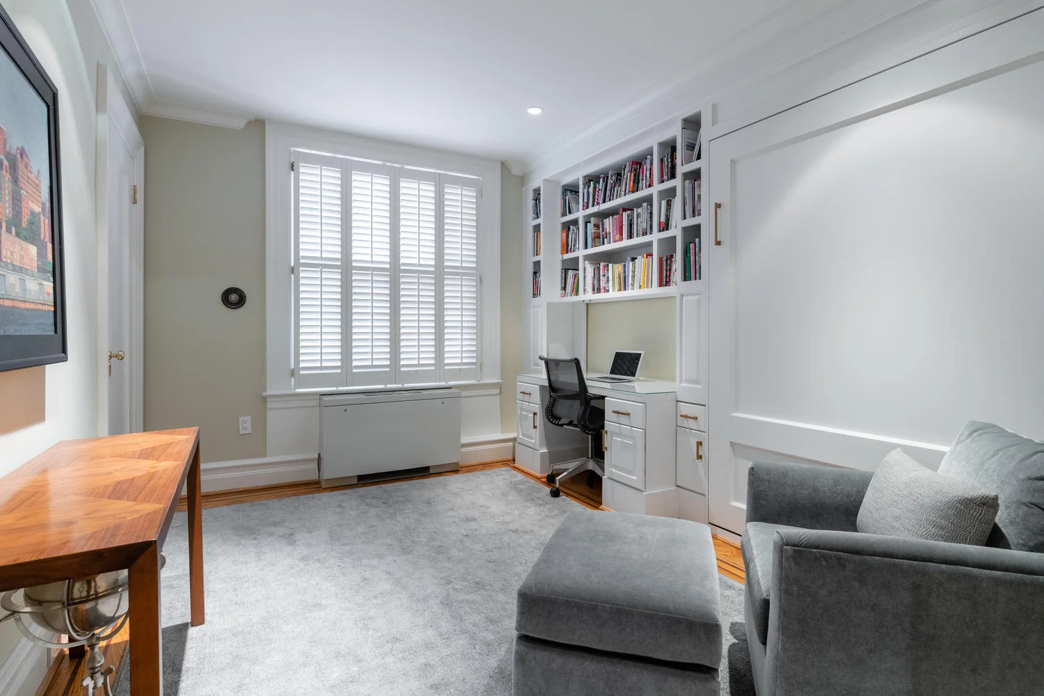 Generous Bedroom Two with Christian Zapatka designed Built-ins
