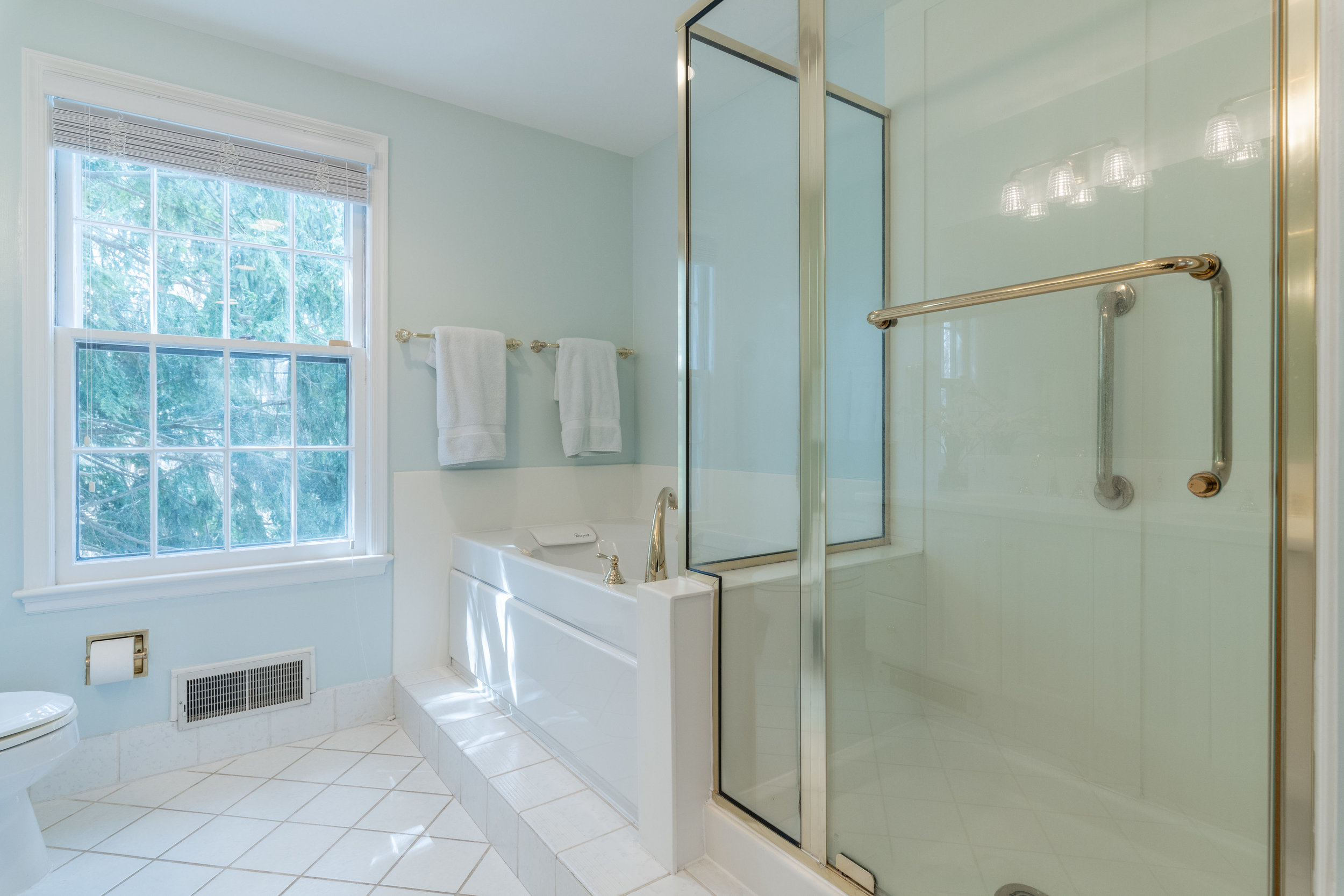 Master Bathroom with Soaking Tub