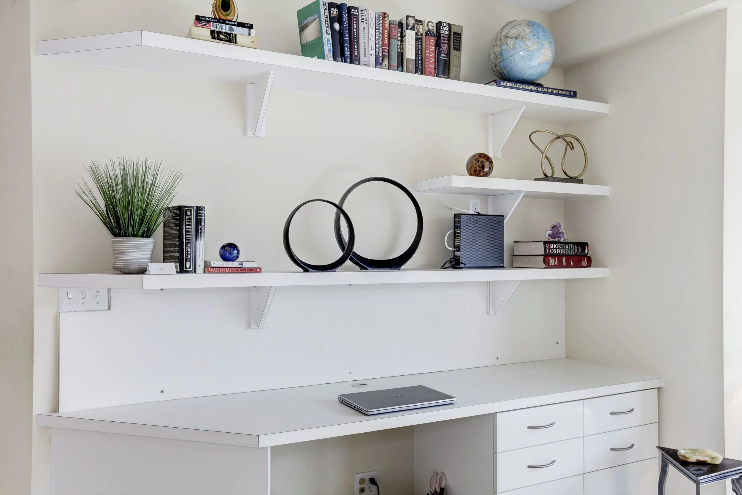Bedroom Two with Custom Desk