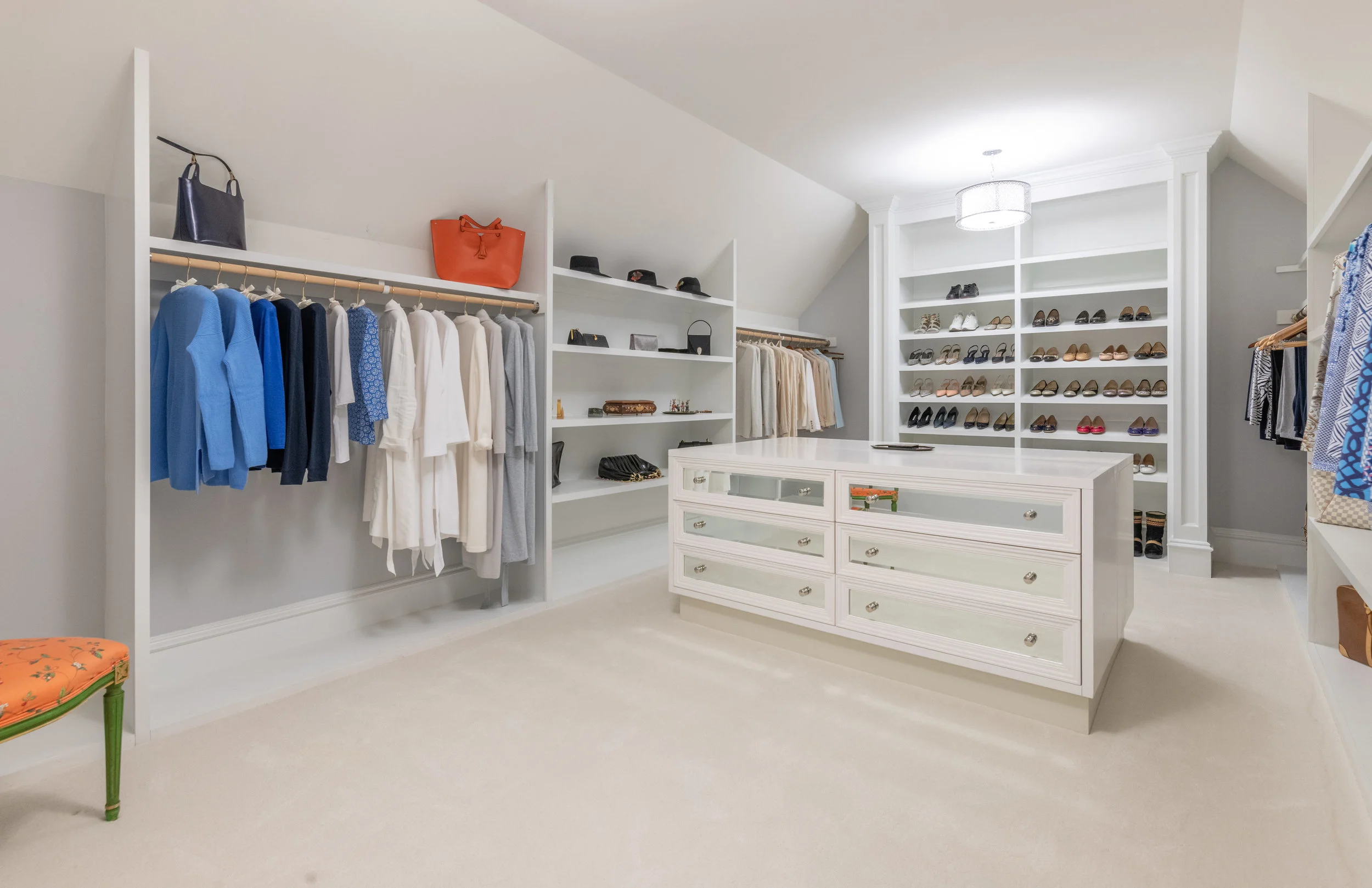 Master Dressing Room 3 features custom dressing table