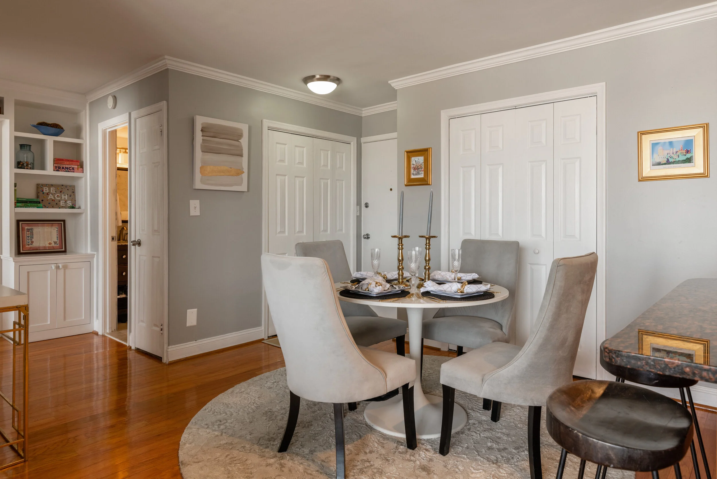 Dining Area with Wide Closet
