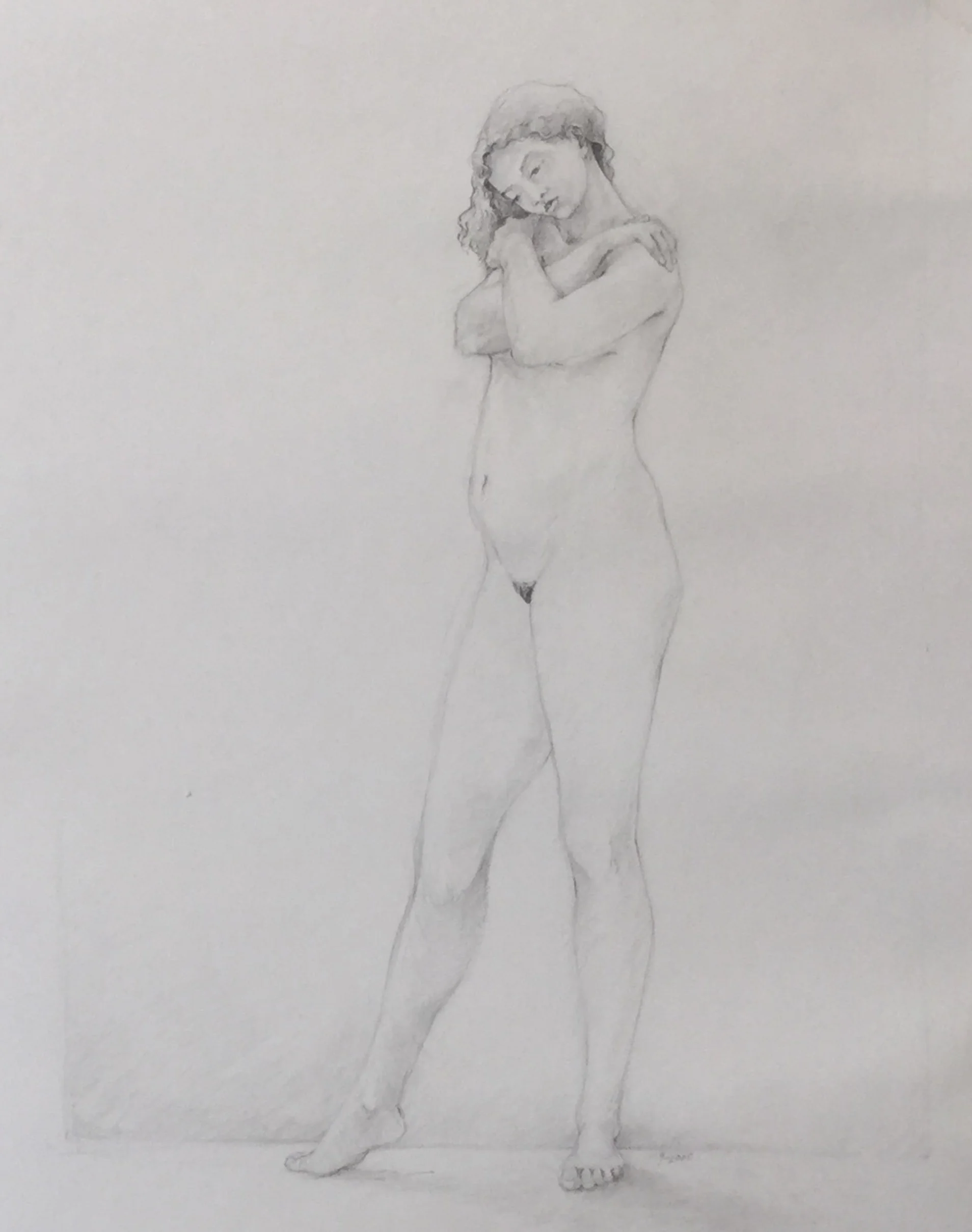 Standing Mermaid - SOLD