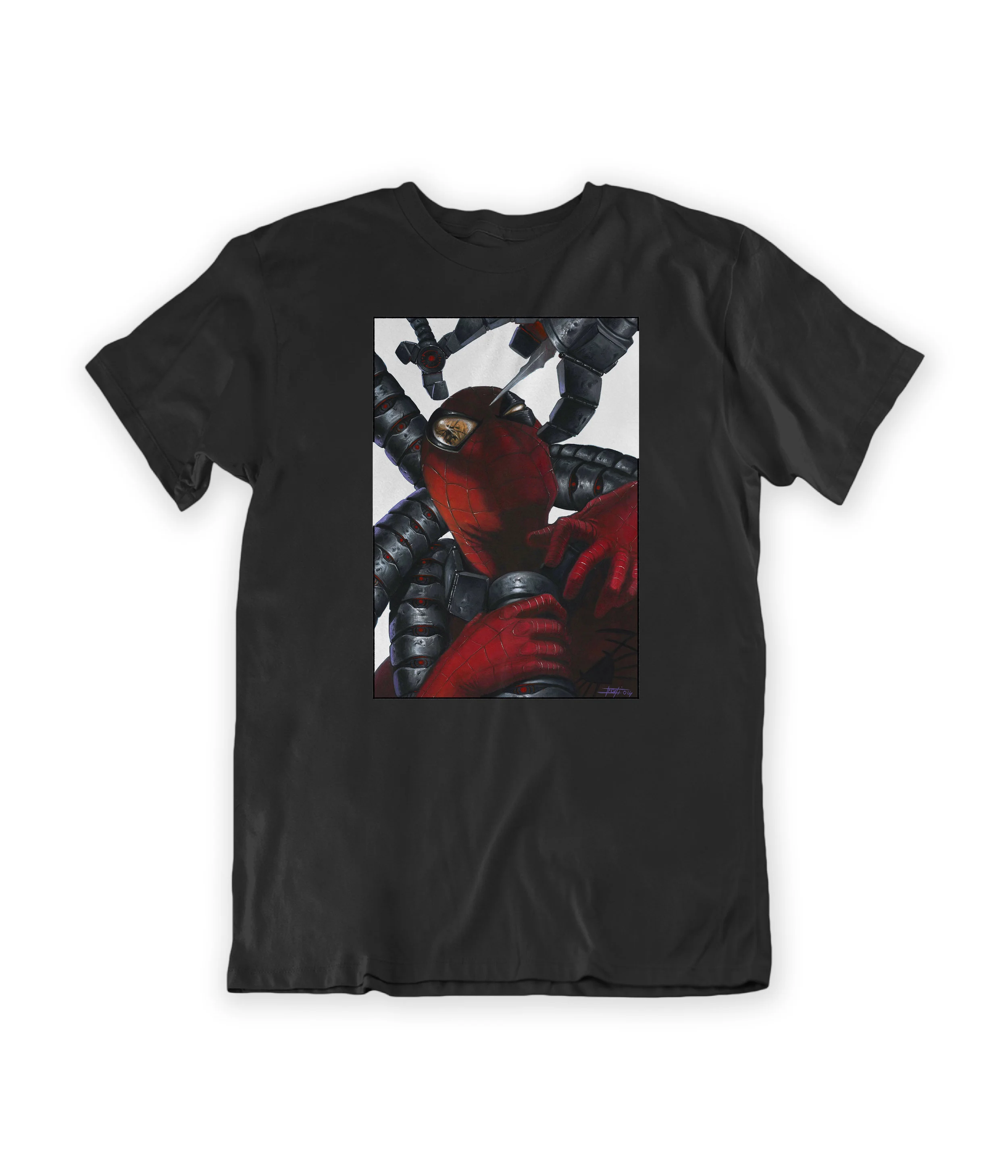 The Spider & The Octopus (Black Shirt).jpg