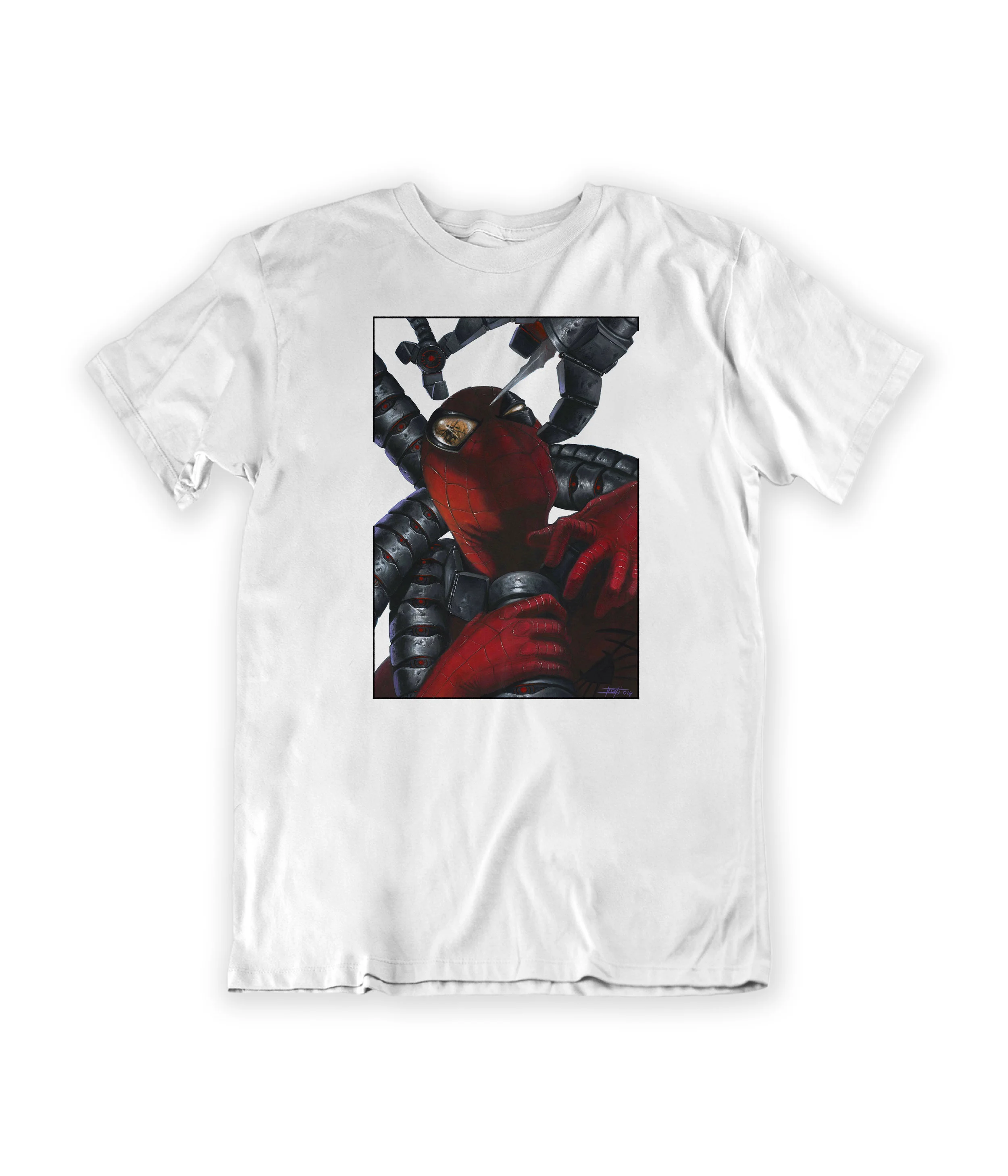 The Spider & The Octopus(White Shirt).jpg