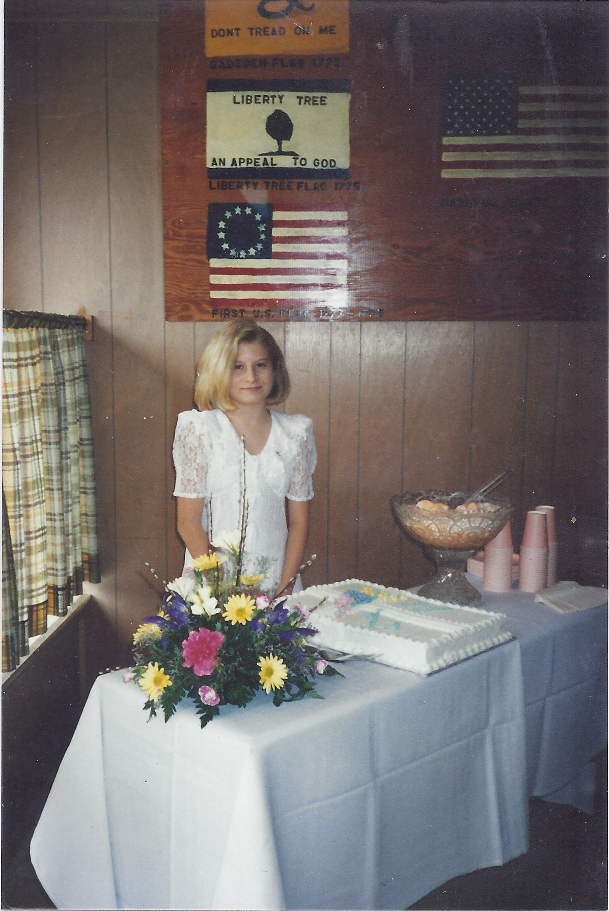 Ha! This is what I call church Kelly. She didn't last long.