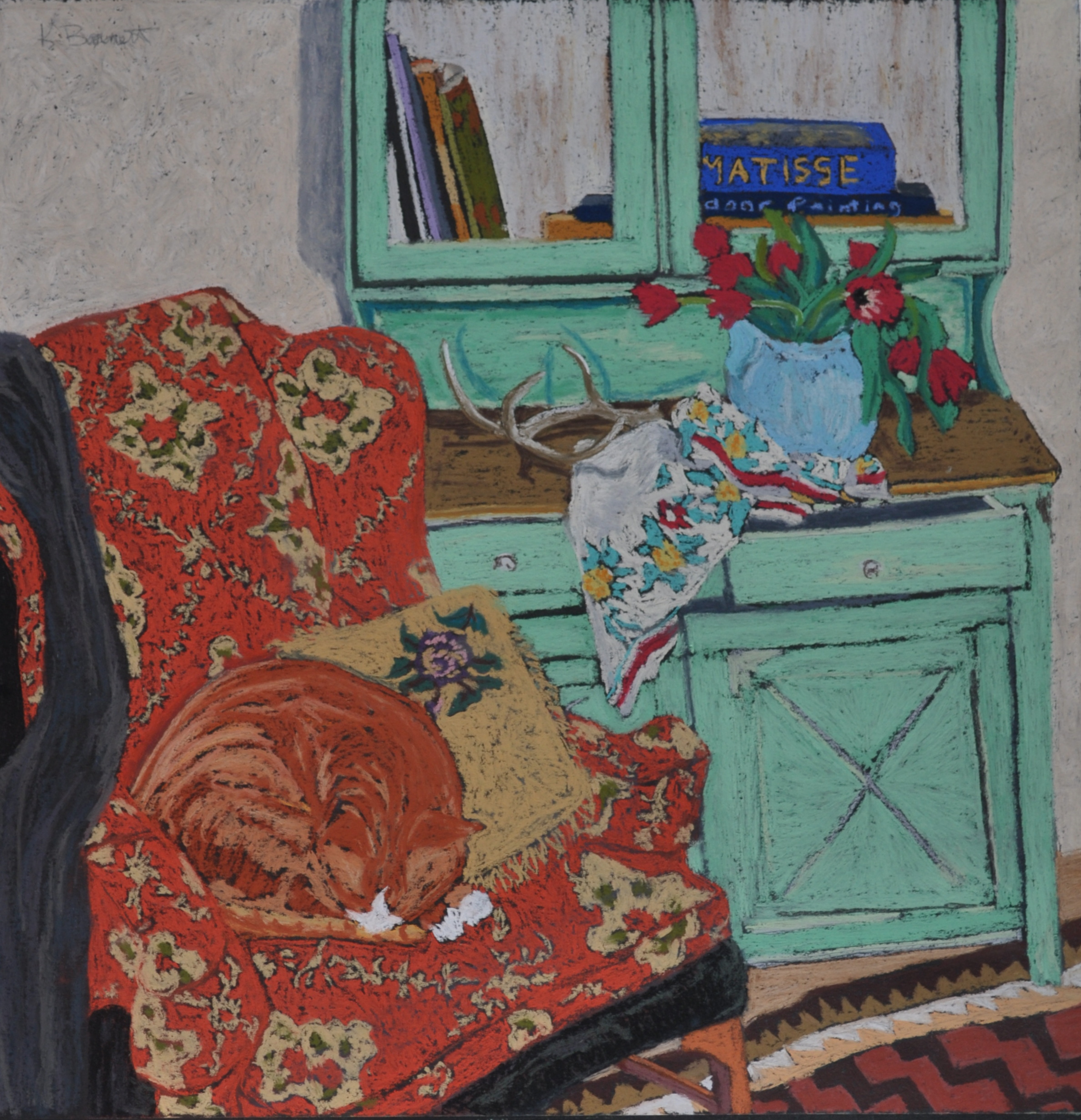 Studio Cat with Matisse