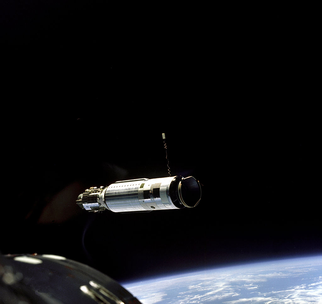 The Agena Target Vehicle as seen from Gemini VIII