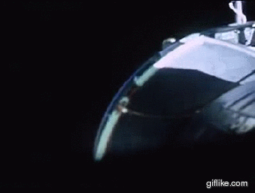  Gemini VIII undocking from Agena 