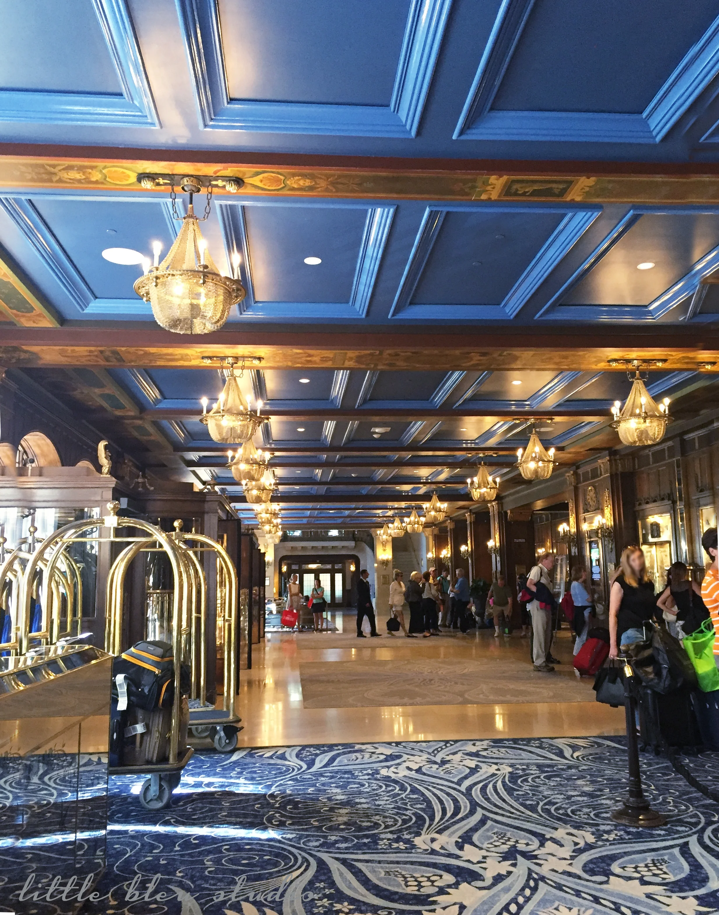 Lobby from the Concierge counter