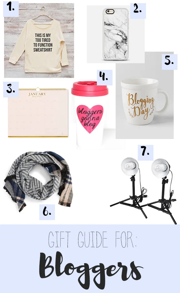 Gift Guide for Bloggers