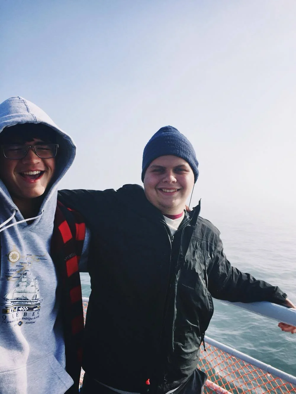 Bros. My brother and my cousin from last summer. 