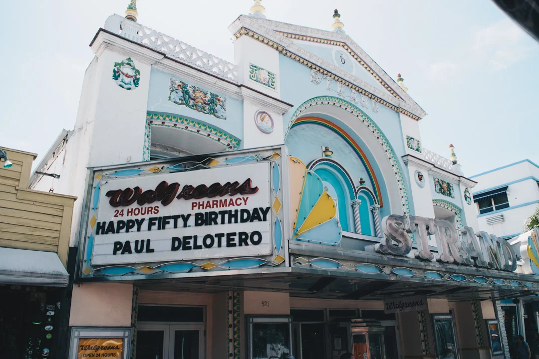 I loved the Rococo architecture here at the Strand Theatre! (Also, happy birthday, Paul Delotero!)