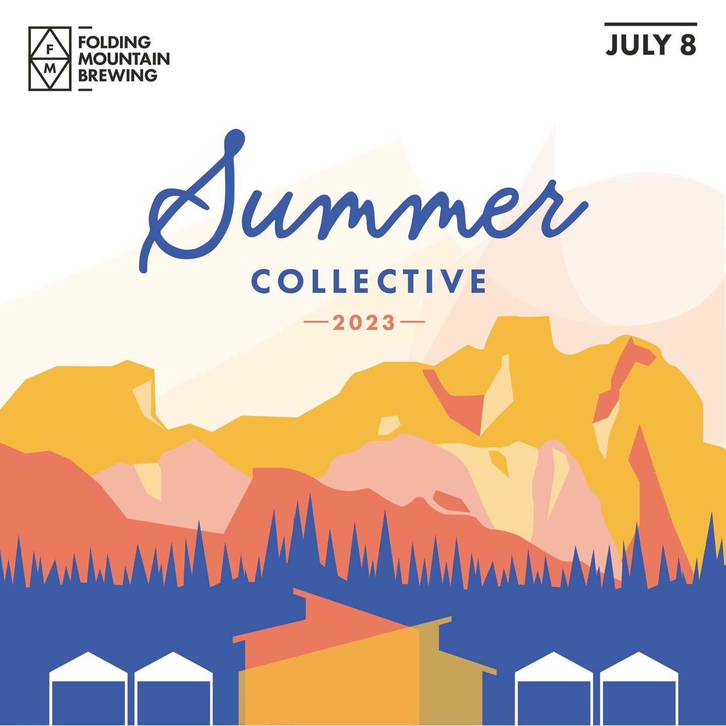 SUMMER COLLECTIVE &rsquo;23🍻
🌱
CELEBRATING 6 YEARS! FOLDING MOUNTAIN BREWING! LET&rsquo;S GO!

🌱
Coming in hot July 8th! 

It&rsquo;s time to venture to the mountains and join us once again @foldingmountainbrewing with some top notch #Alberta mark