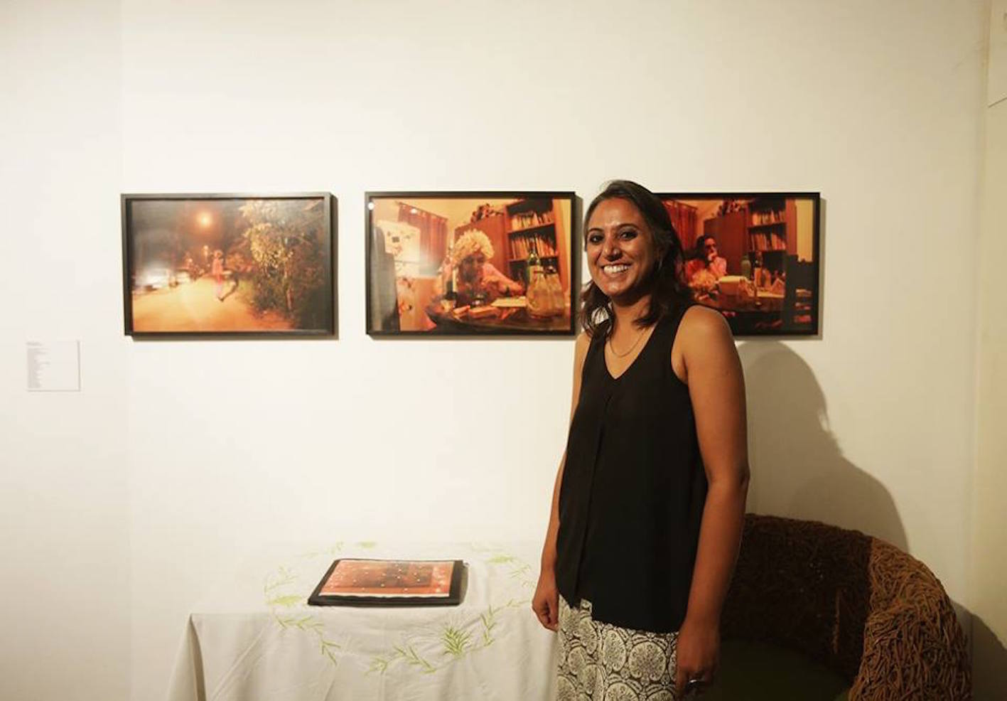 Manmeet Devgun with her work Home Residency