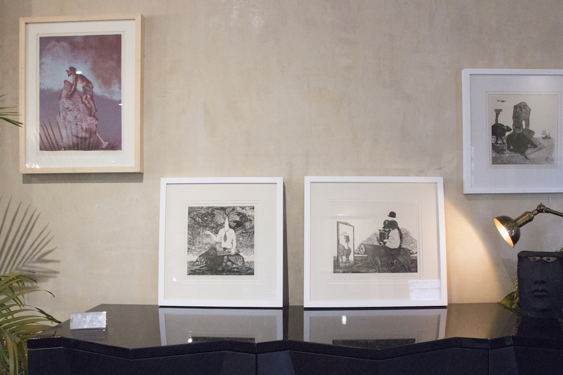 Top Left- Lithograph by Subrat Behera, others are etchings by Ryan Abreu.jpg