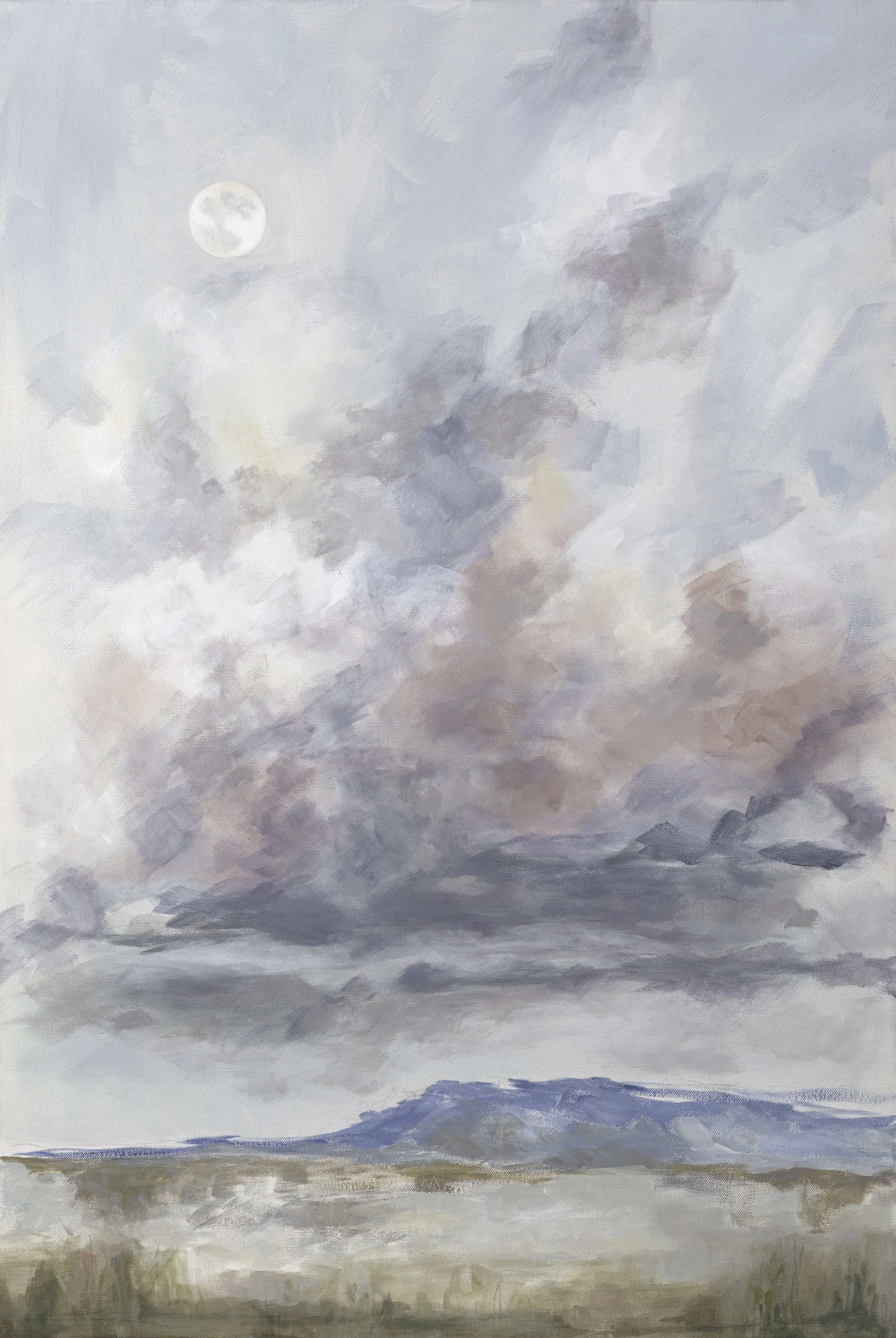 Steady She Rises, 24 x 23, acrylic on canvas