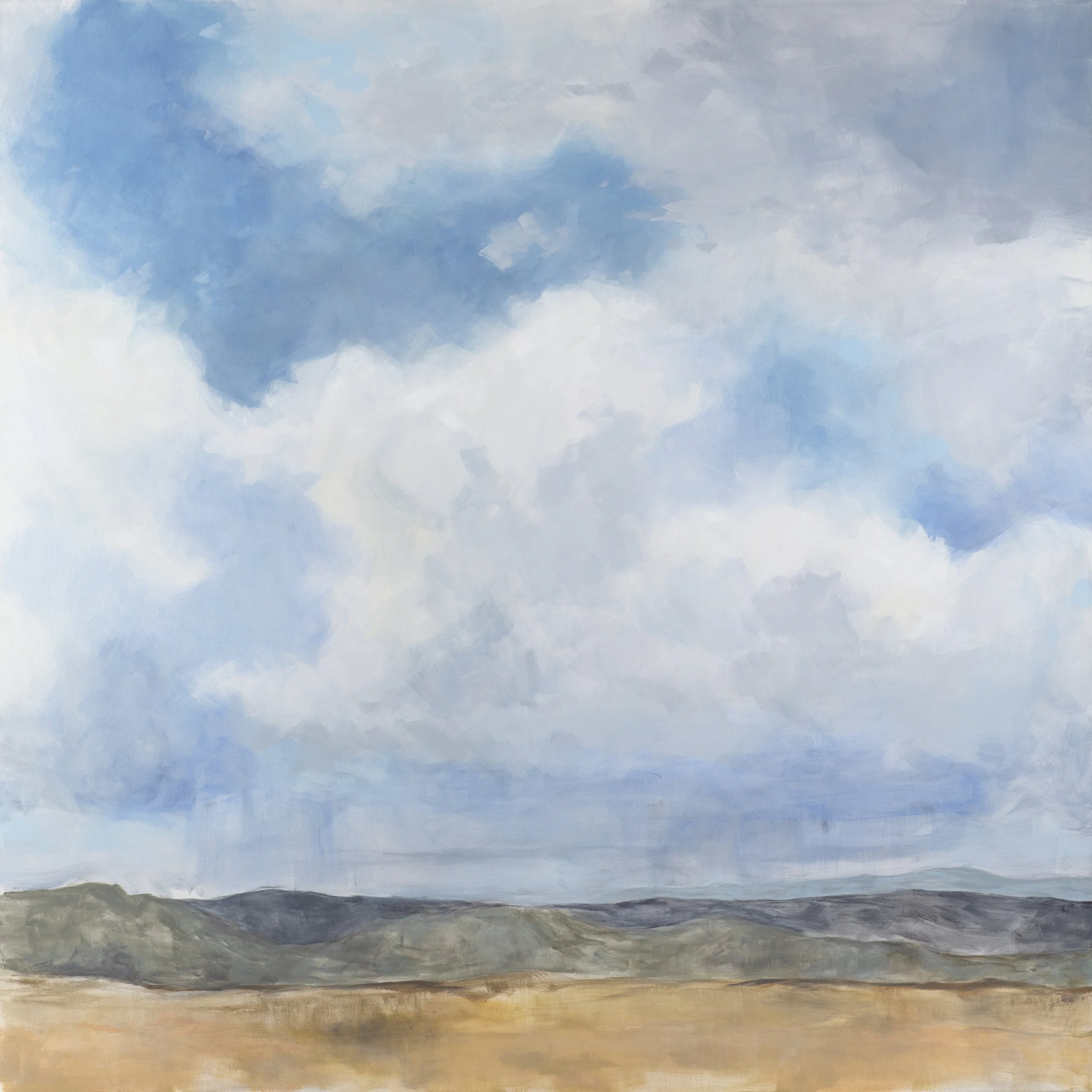 Sun Drenched & Rain Soaked (After the Storm) III, 48 x 48, acrylic on canvas