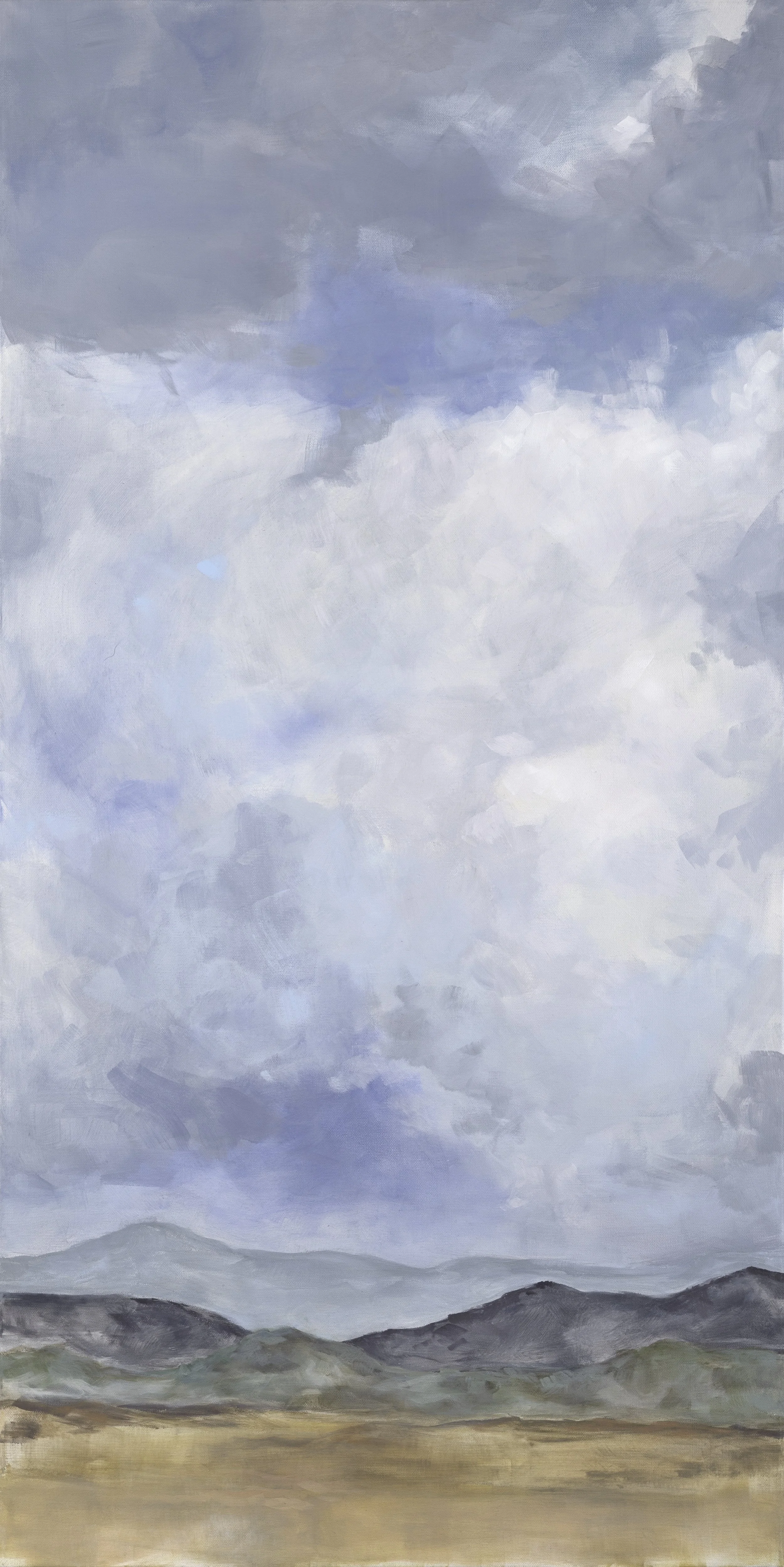 Sun Drenched & Rain Soaked (After the Storm) II, 24 x 48, acrylic on canvas