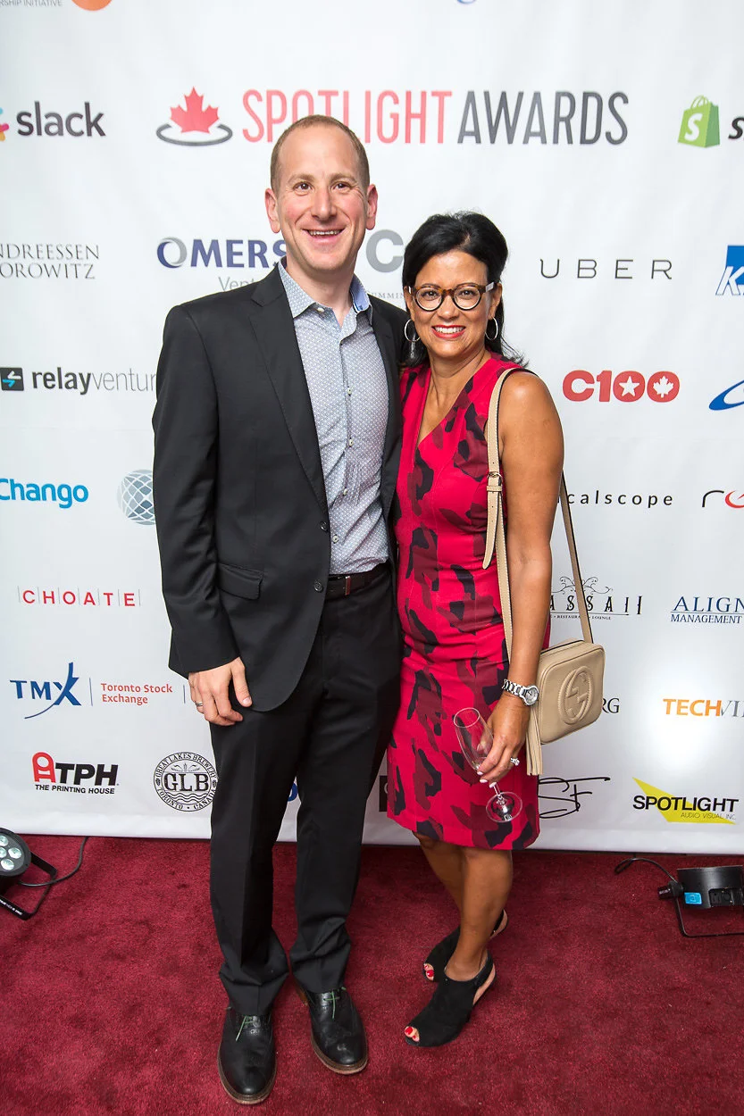 Alex Baker (Relay) and Andrea Matheson (Next 36 Mentor)