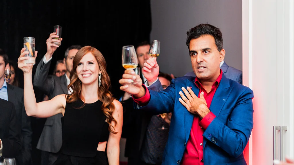 Event Hosts Razor and Kari Suleman