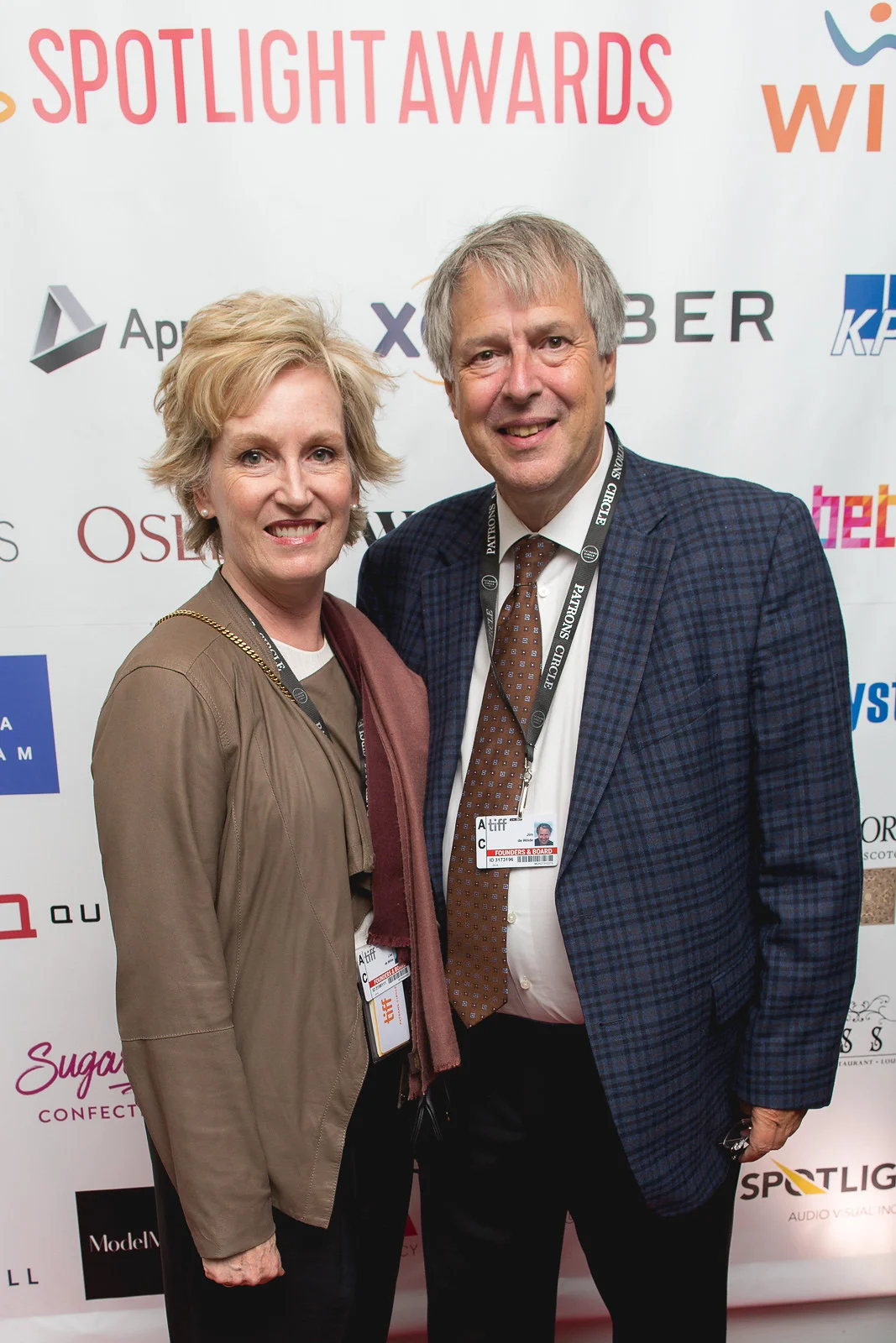Lisa de Wilde, TIFF Chair and Jim de Wilde, Rotman School of Management