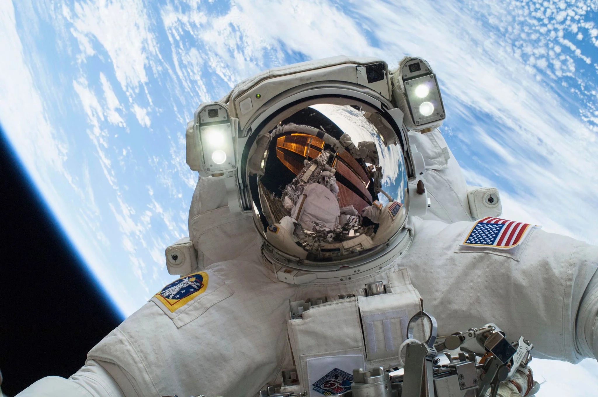 A Selfie in Space