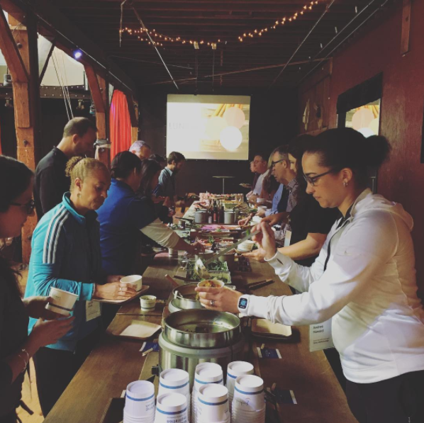 Guckenheimer provided healthy, delicious meals for WORK ROOM Seattle to help keep attendees energized and focused.