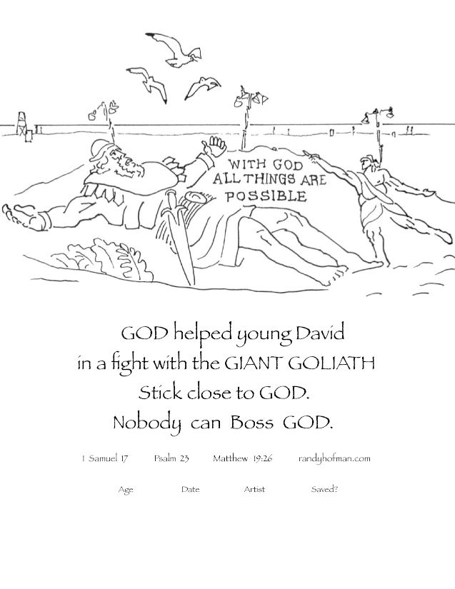 DAVID AND GOLIATH