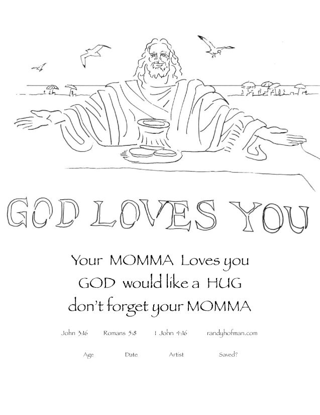 GOD LOVES YOU