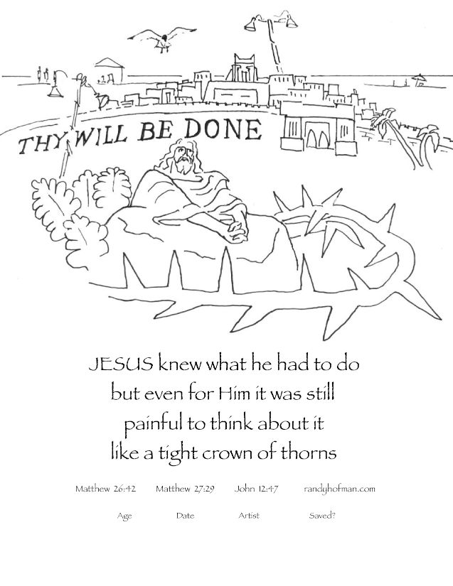 THY WILL BE DONE
