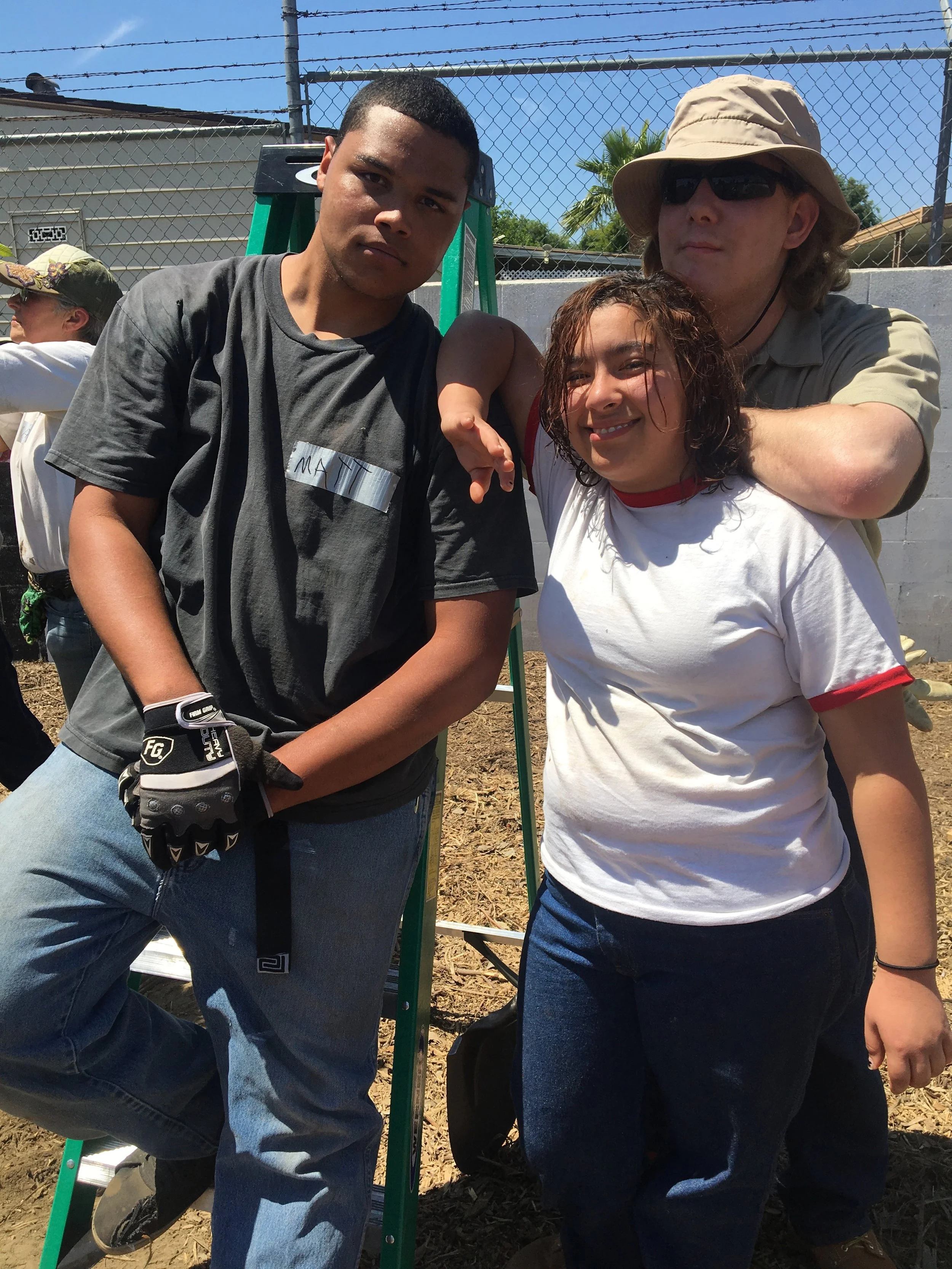 Neighborhood Grow project trainees