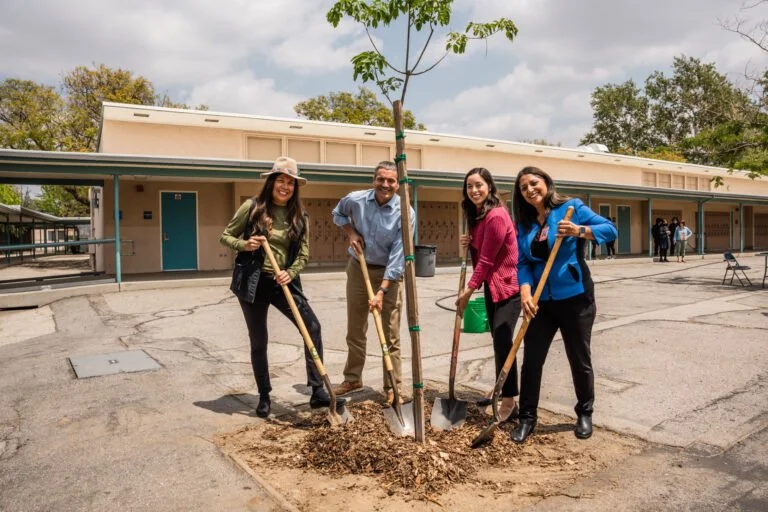 TreePeople Transforms Pacoima Middle School with a Living Schoolyard