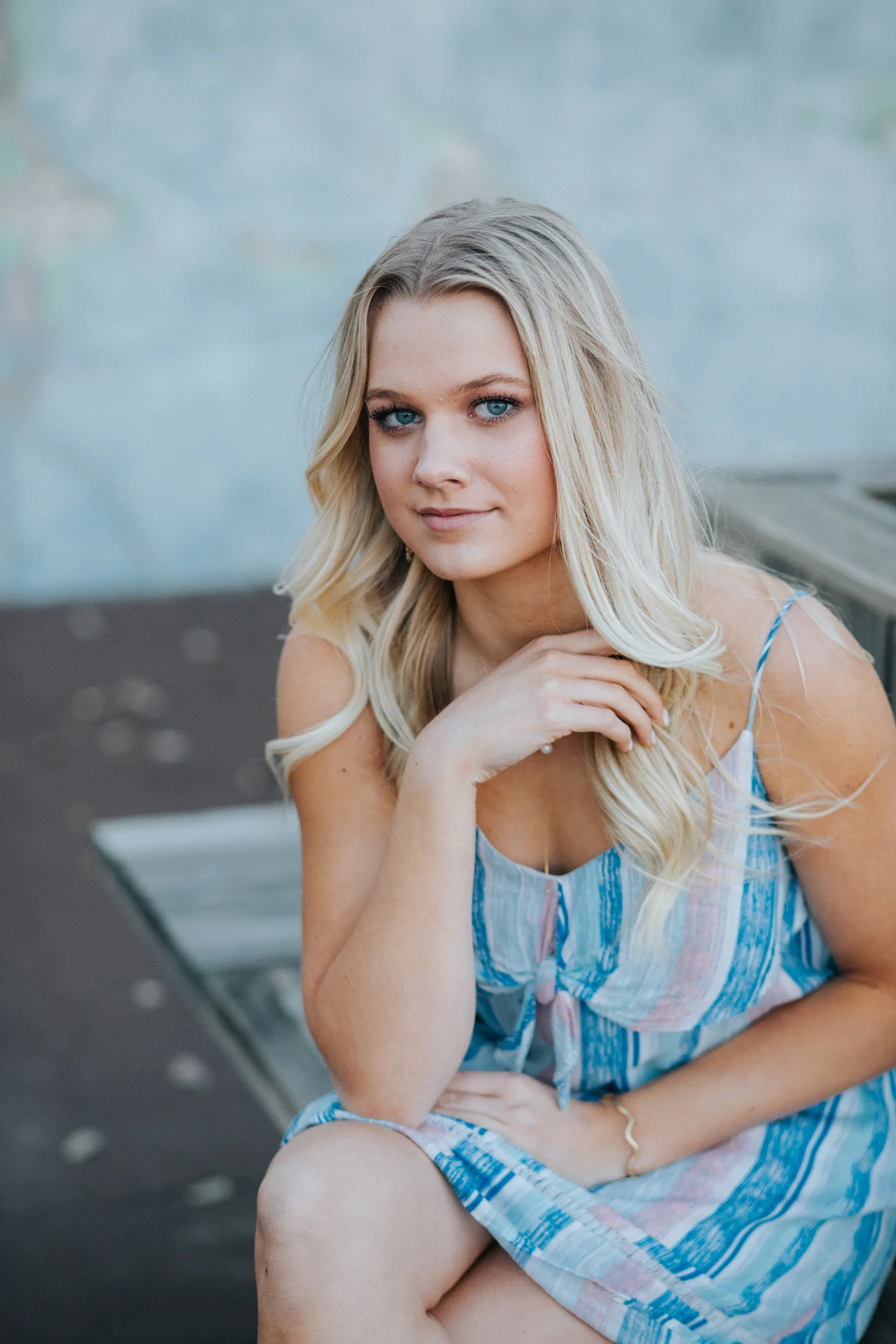Mary Beth Deren // I am so excited for senior year because of all the opportunities I will be given: Prom, Graduation, last homecoming, front of the student section, etc. I am also really excited to start figuring out what I really want to do in college and for my future career! 