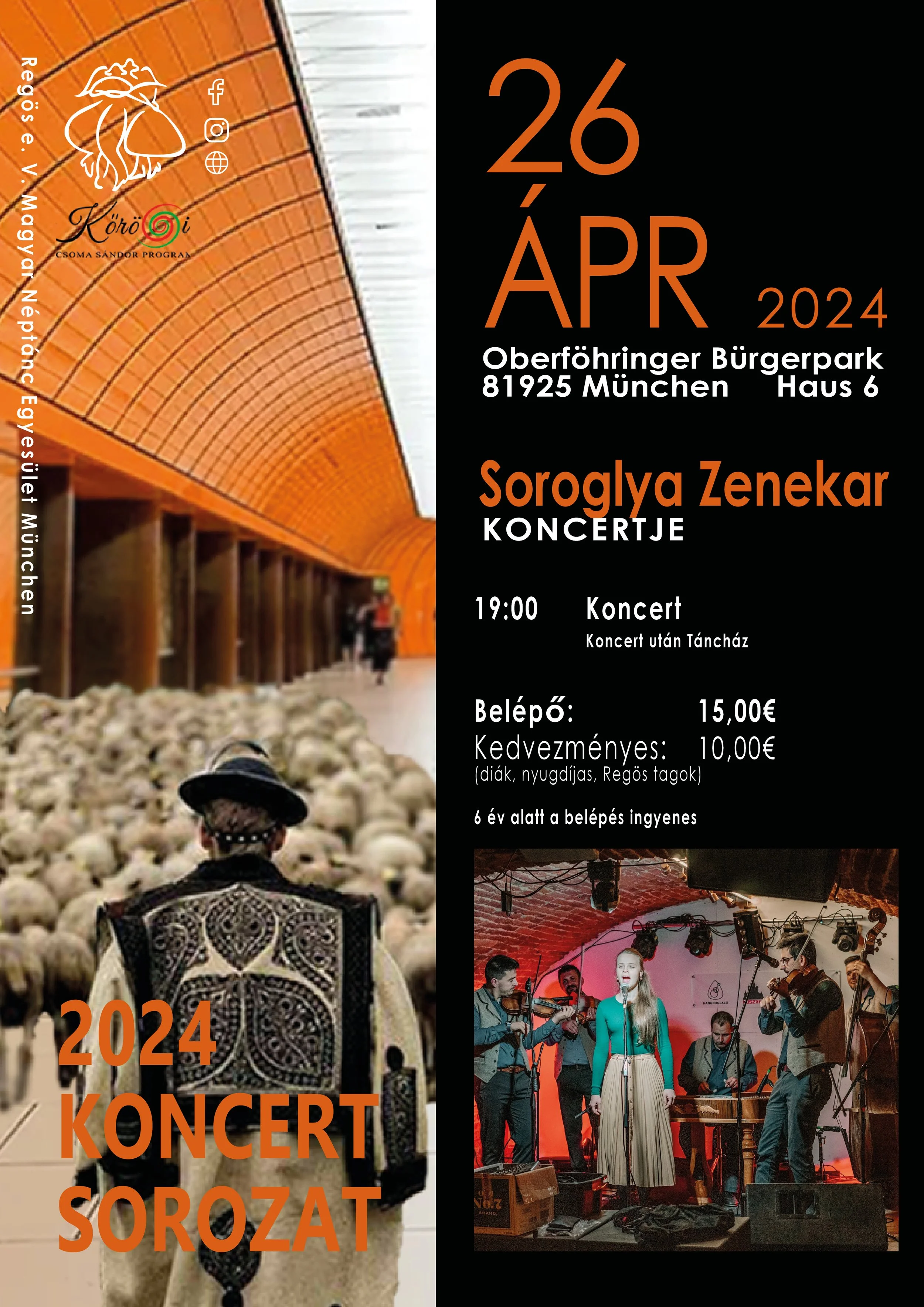 Soroglya zenekar koncertje 
