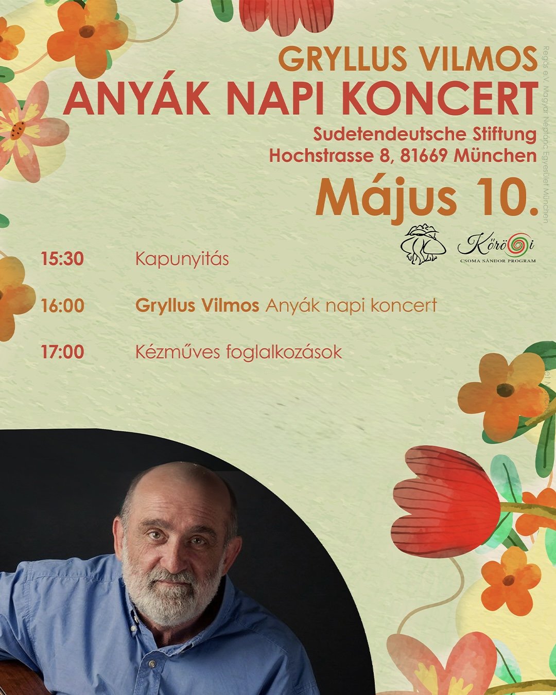 Gryllus Vilmos Konzert München