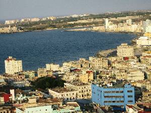    Havana sits on a beautiful bay   