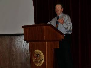   Lecturing in Riyadh; those soft seats toward the front were especially nice during the afternoon “rest” time, which hopefully didn’t occur while we were speaking.    