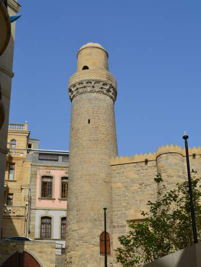   The Maiden's Tower in Central Baku.  