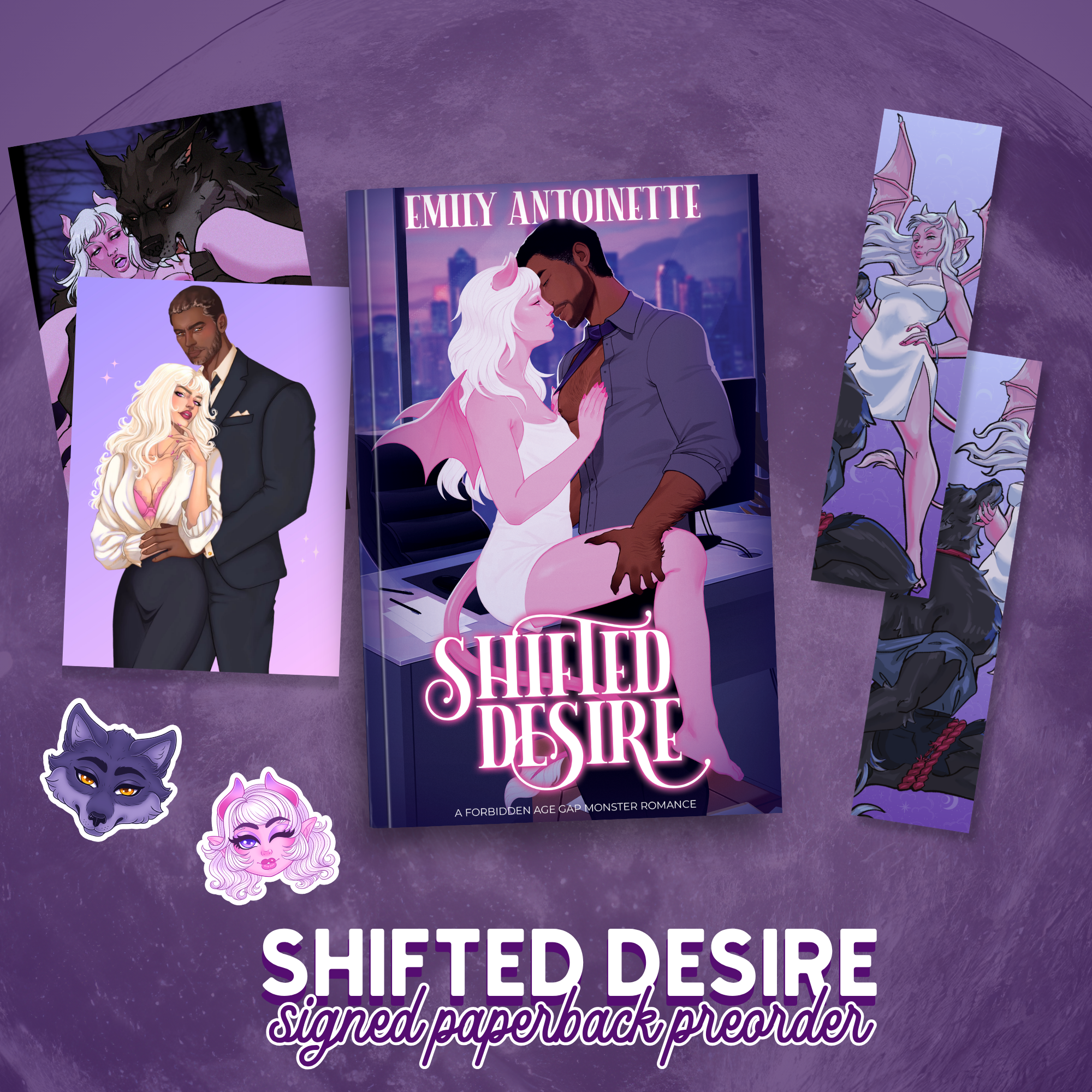 Shifted Desire Signed Paperback and Book Bundle (Preorder)