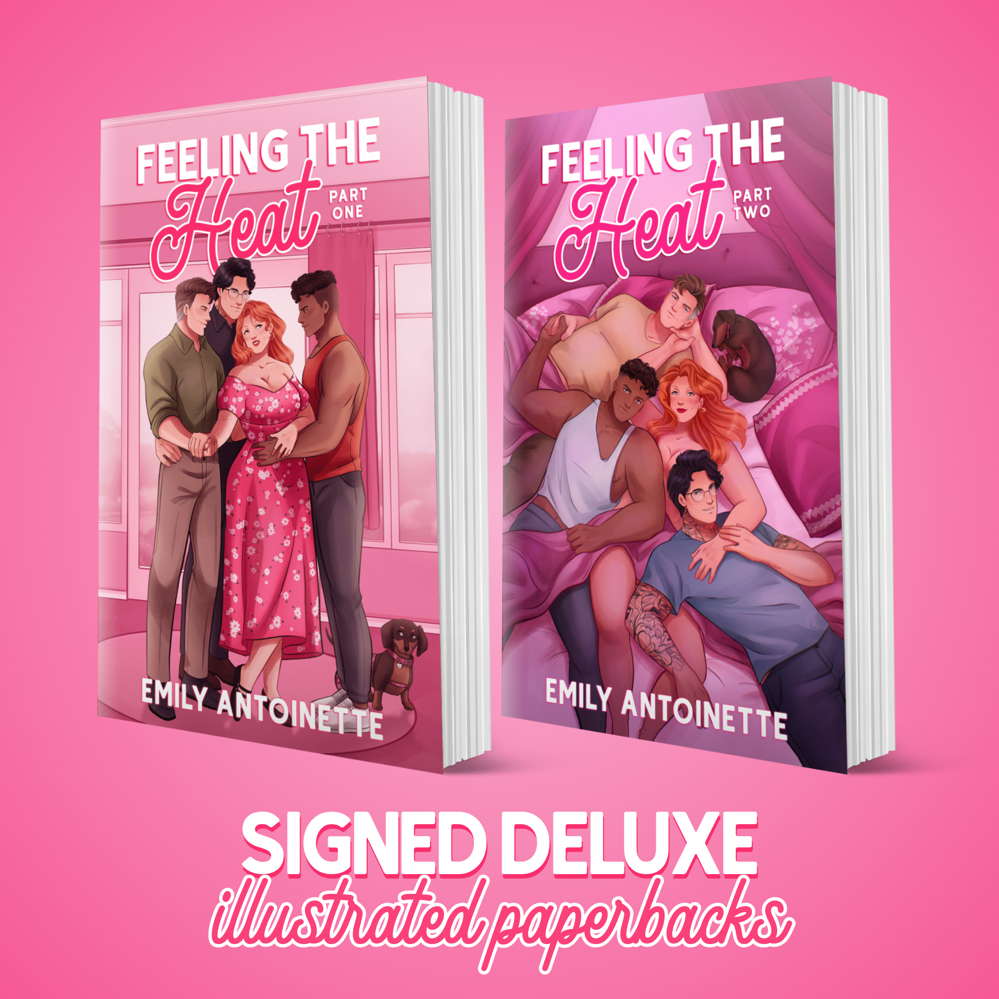 Feeling the Heat Deluxe Illustrated Paperbacks