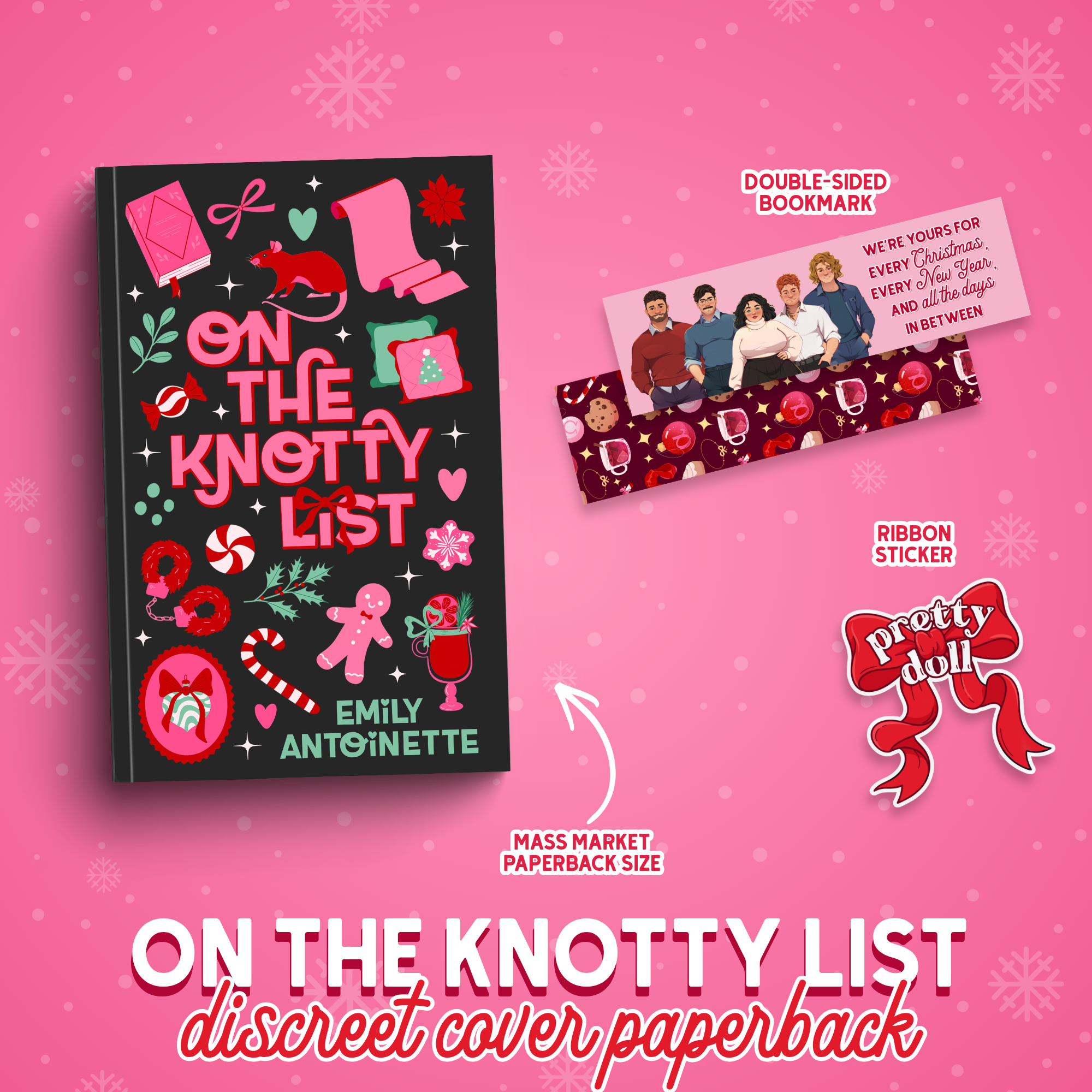 On the Knotty List Discreet Paperback and Book Bundle (Preorder)