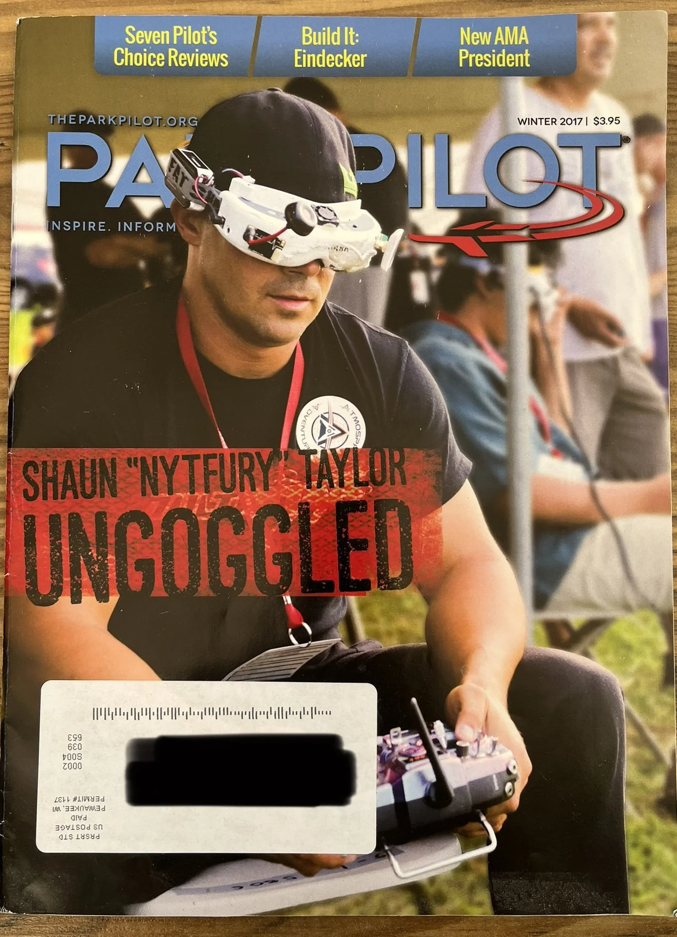 PARK PILOT MAGAZINE COVER STORY