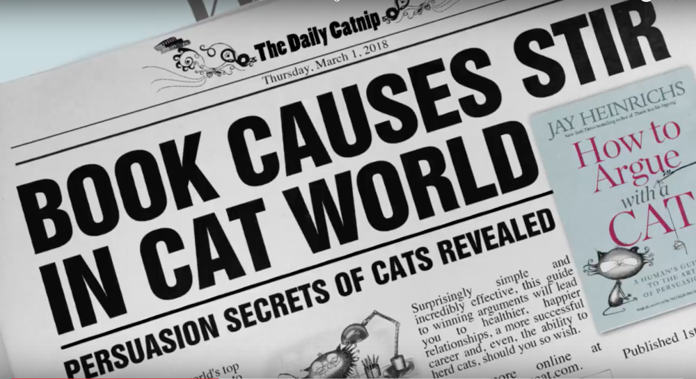 The Book Cats Are Trying To Ban How To Argue With A Cat A Human S Guide To The Art Of Persuasion How To Argue With Cat
