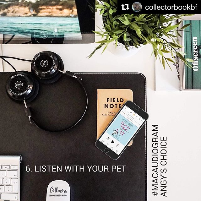 #Repost @collectorbookbf
・・・
#macaudiogram Day 6: Listen with your pet #HowToArgueWithACat by Jay Heinrichs 
I am sure my cats won&rsquo;t appreciate the persuasive skills I would learn from this book to make them eat their food LOL 
#nonfiction #cat