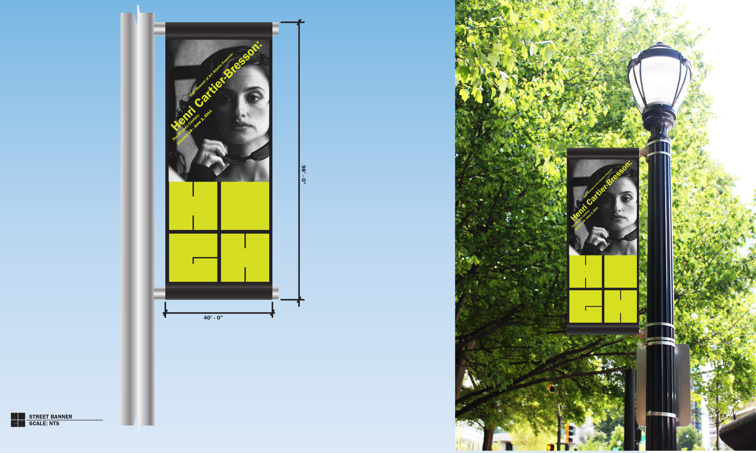 Street Post Banner