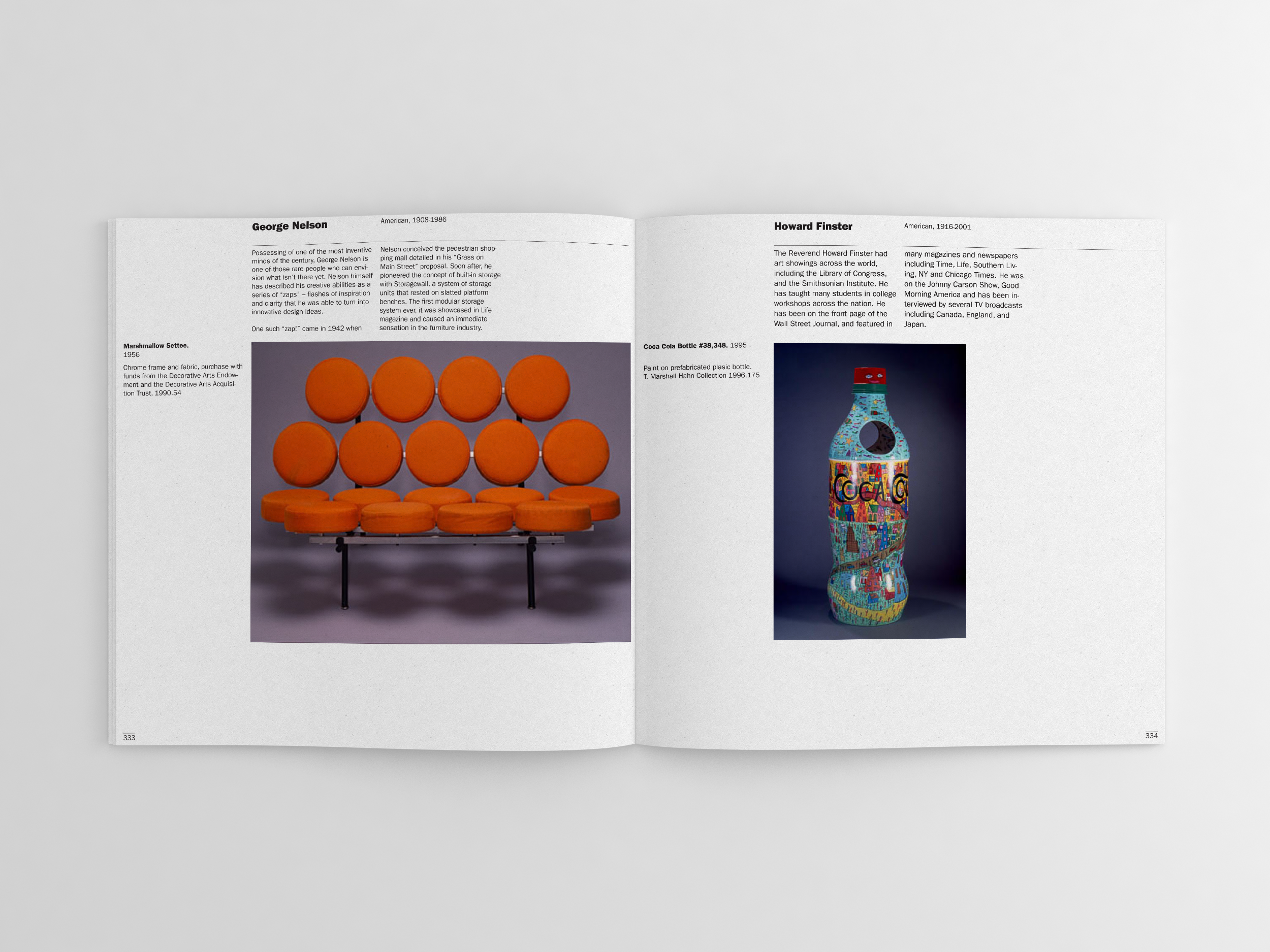 Museum Catalog Collection Spread