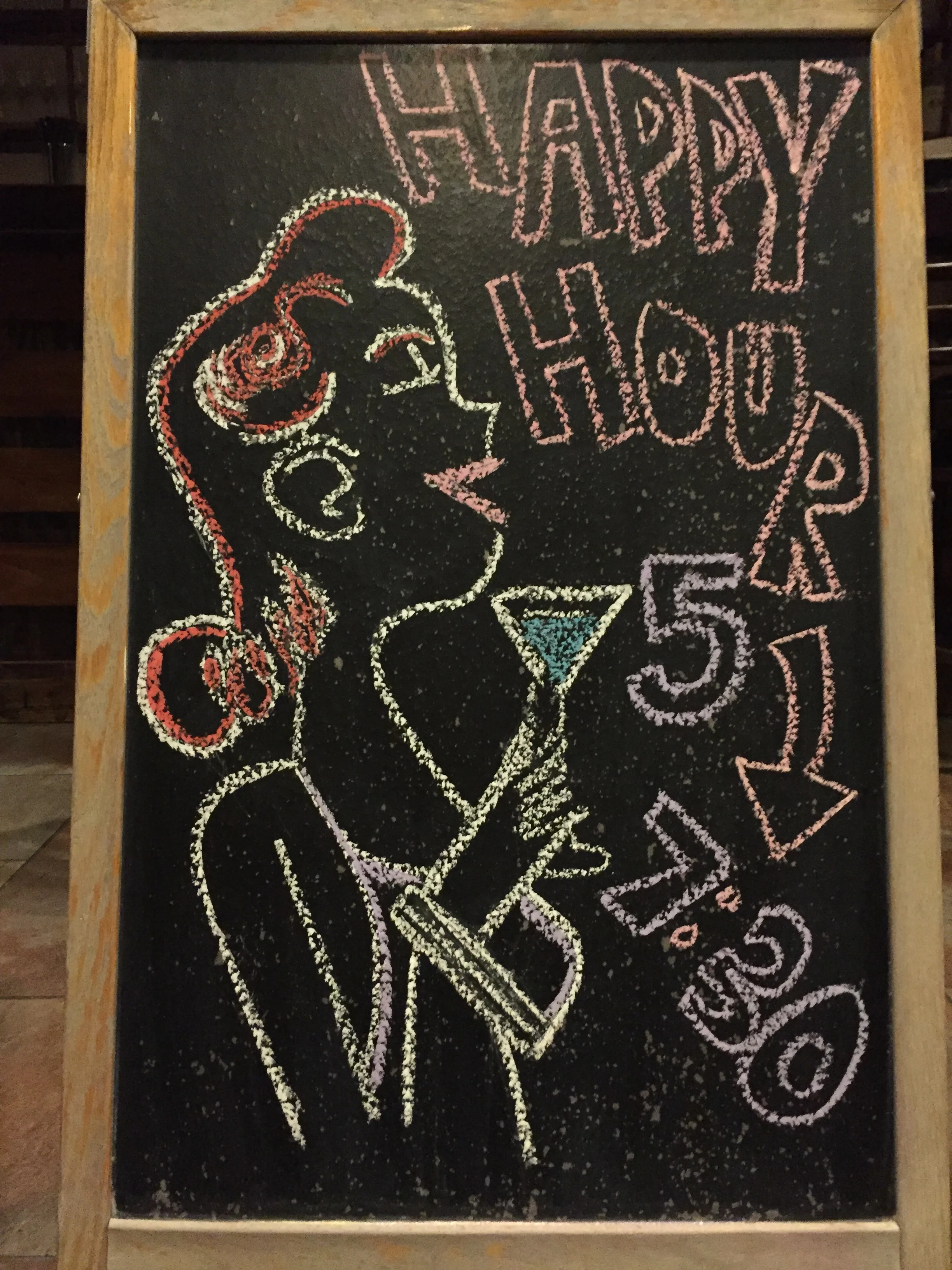  Happy Hour M-TH: 5:30-7:30; F: 5-7:30 