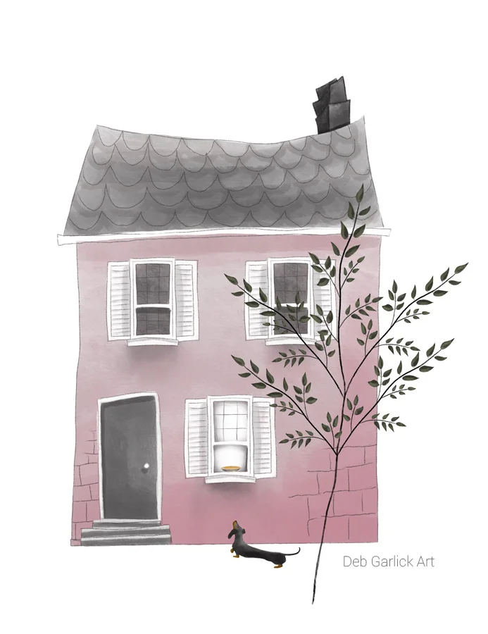 ‘Olive and The Pie’, illustration